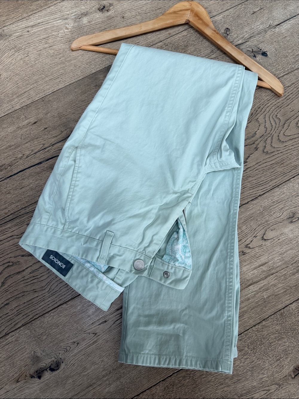 Bonobos Light Mint Green Men's Chino Pants